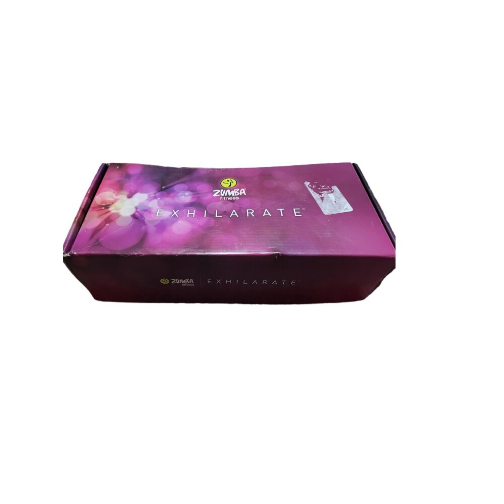 Zumba Fitness Exhilarate Body Shaping System 5 DVD Set + Toning Sticks & Guide